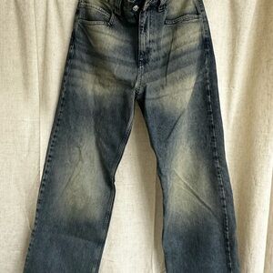 Vicinity yellow tinted denim